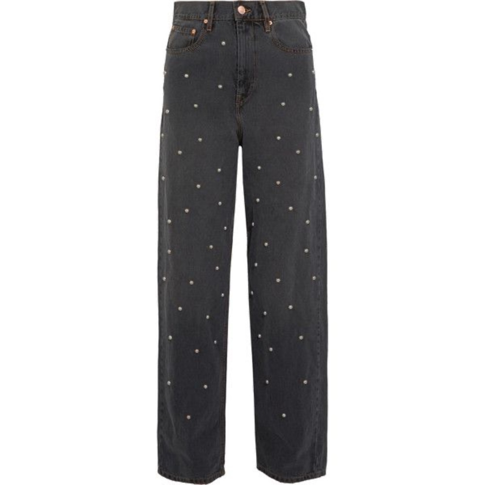 Isabel Marant Etoile Pearl Studded Jeans